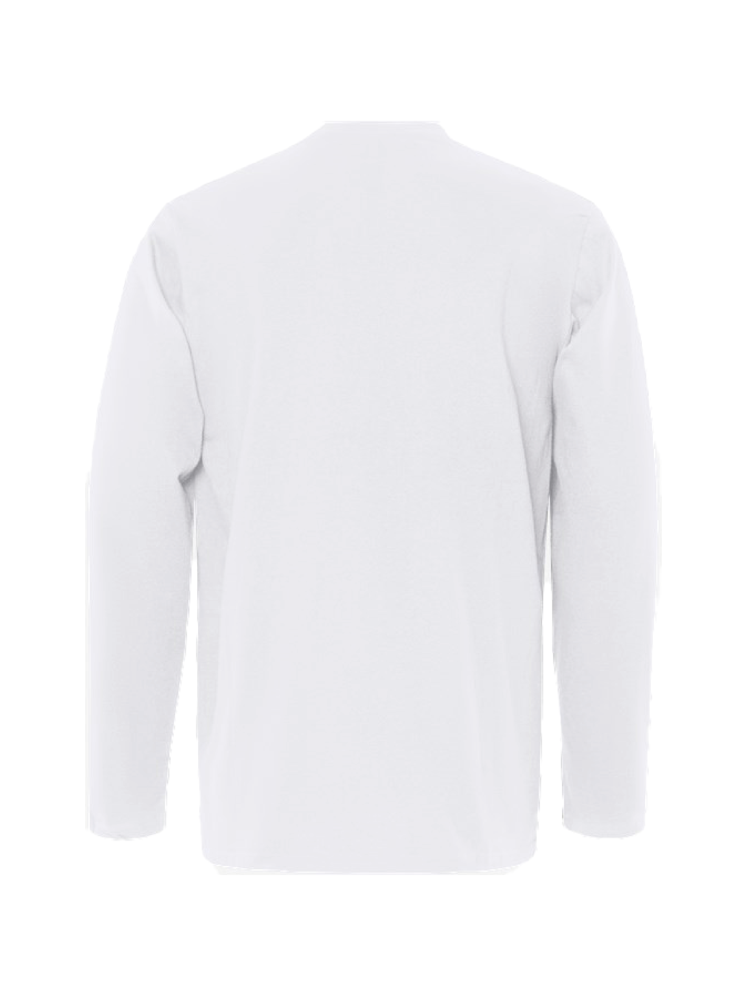 Vit T-Shirt långärmad bak