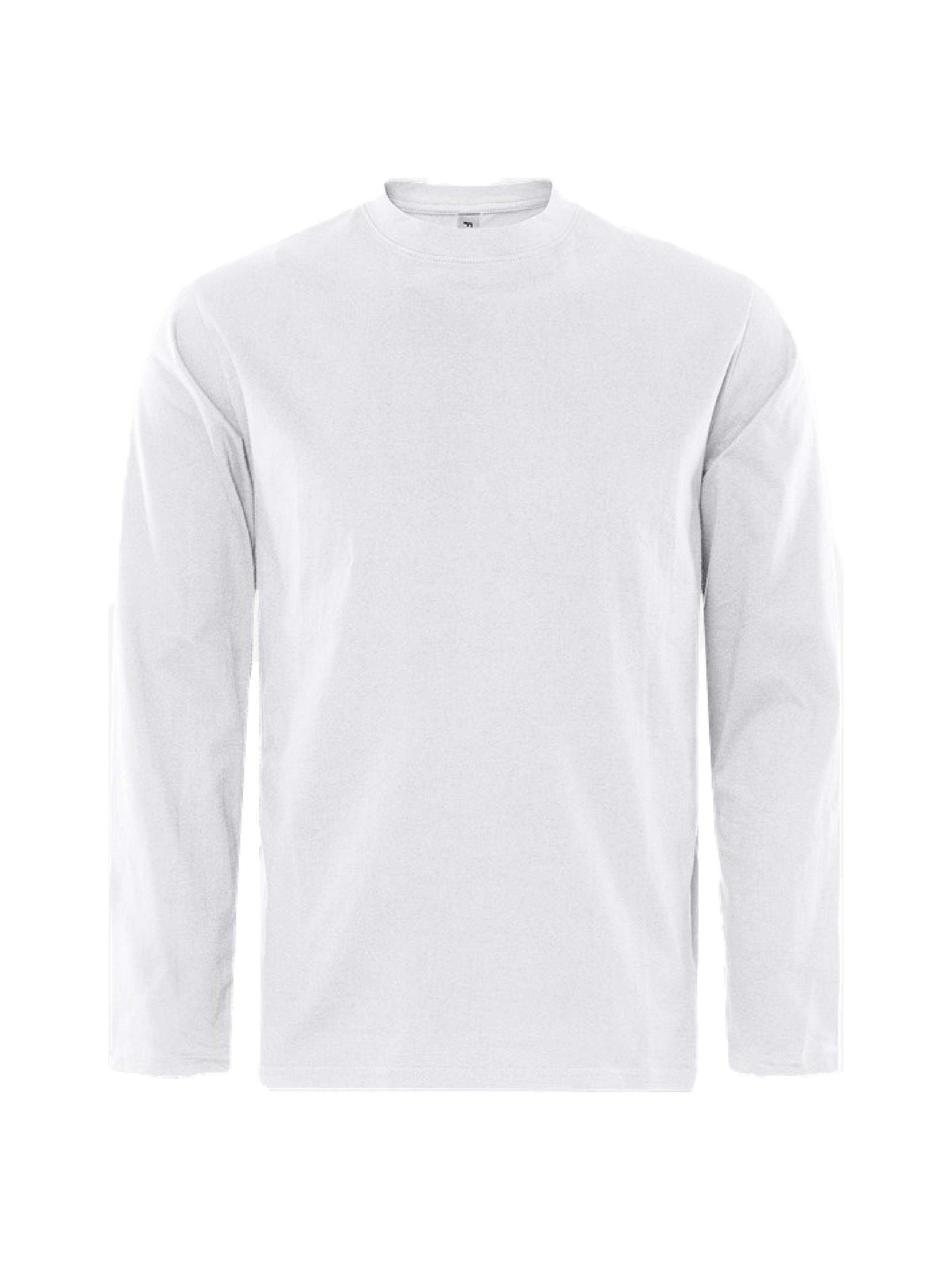 Vit T-Shirt långärmad fram