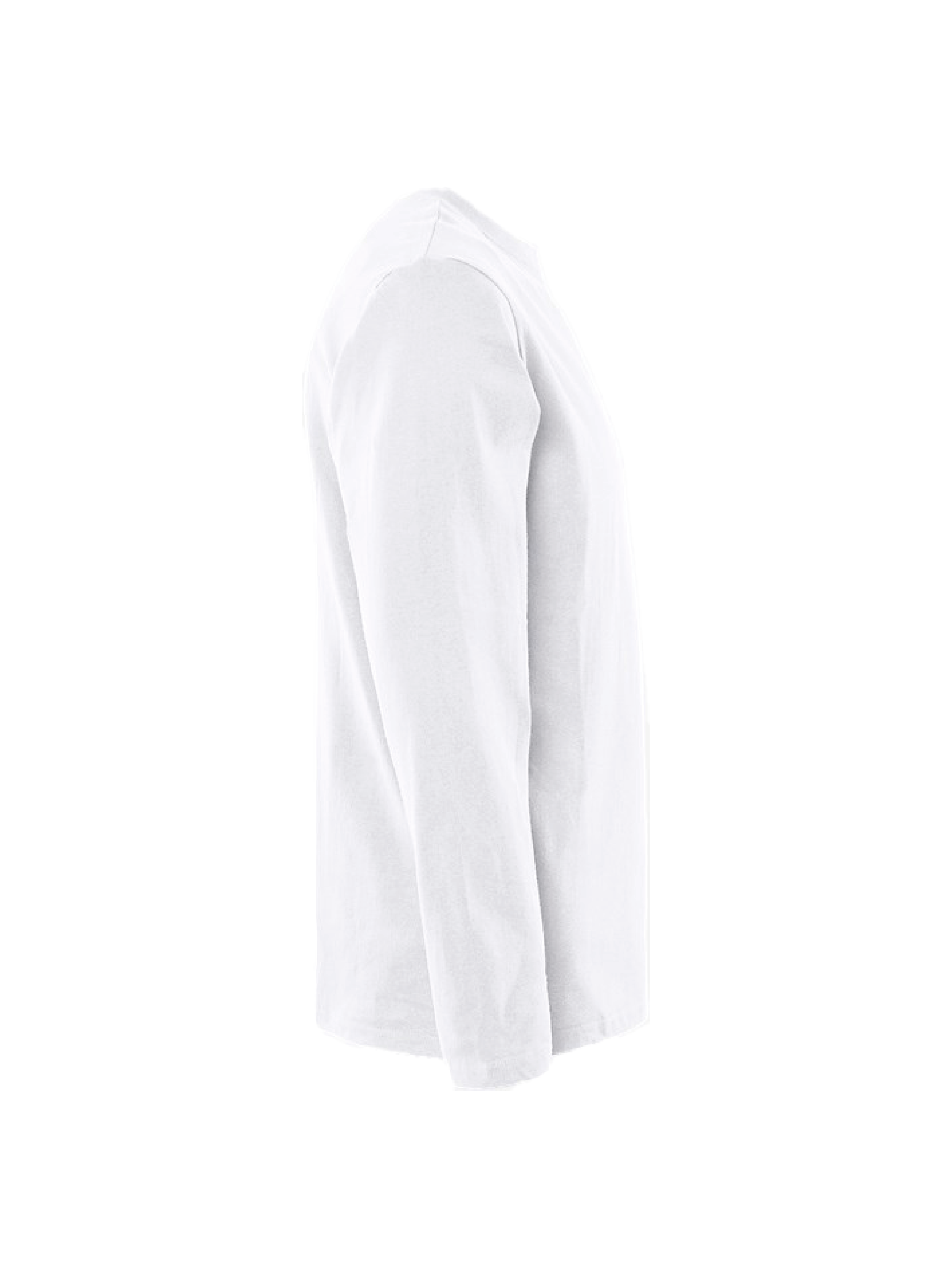 Vit T-Shirt långärmad höger
